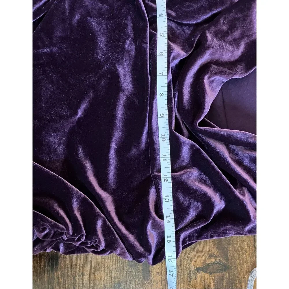Davina velvet sleeveless draped neckline ruched bodycon dress